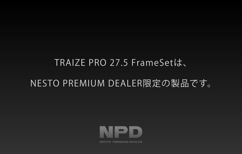 TRAIZE PRO 27.5 FrameSet
